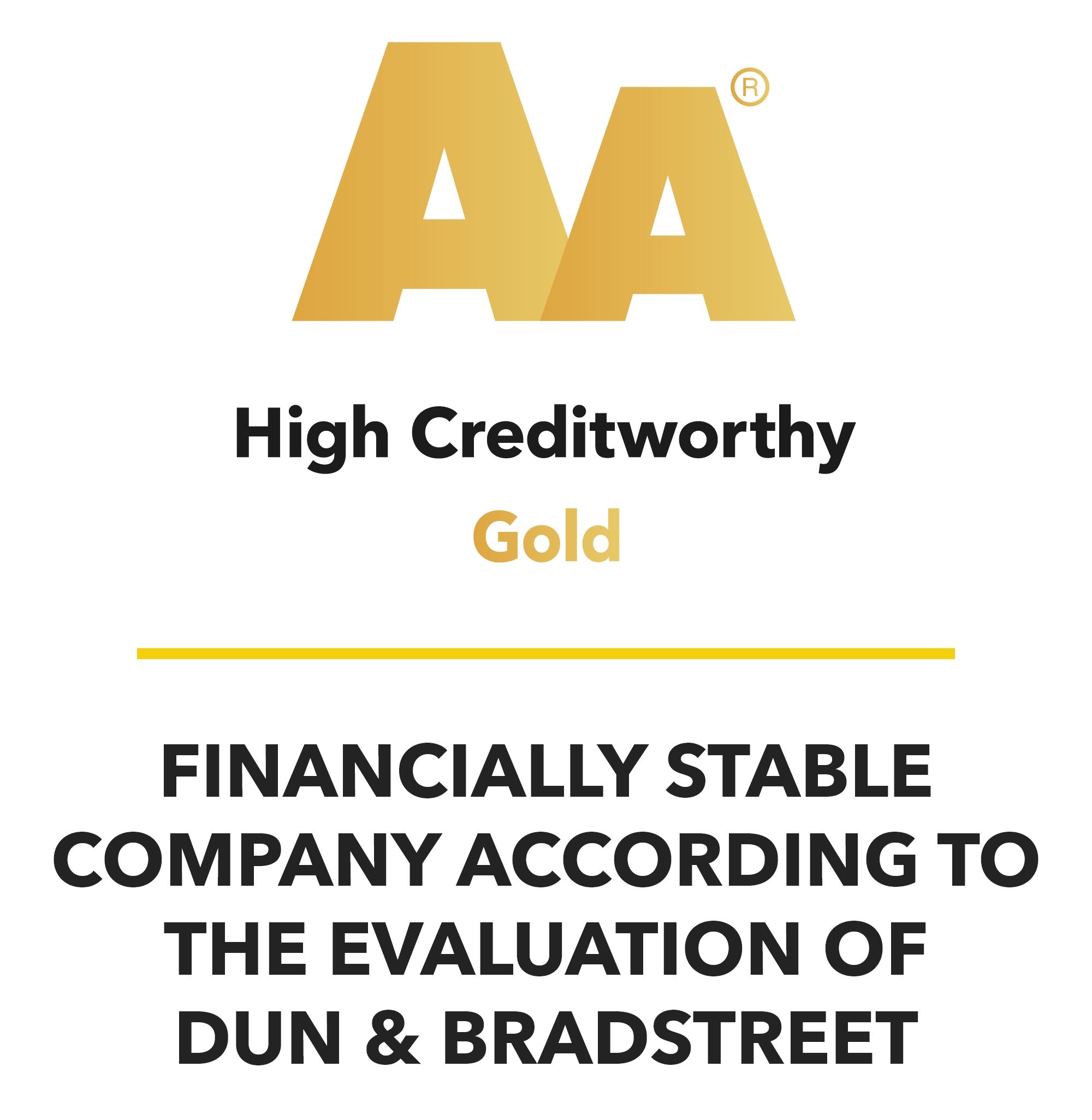 Dun & Bradstreet Certifikate